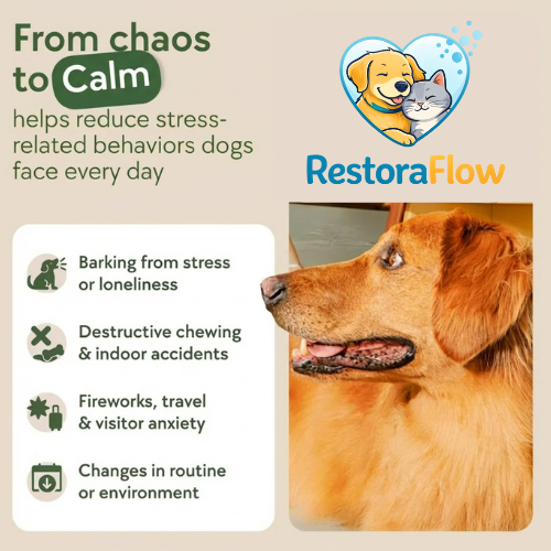 PheroRelief™ — Calm Your Dog Naturally in 7 Days (For Anxiety, Barking & Destructive Behavior)